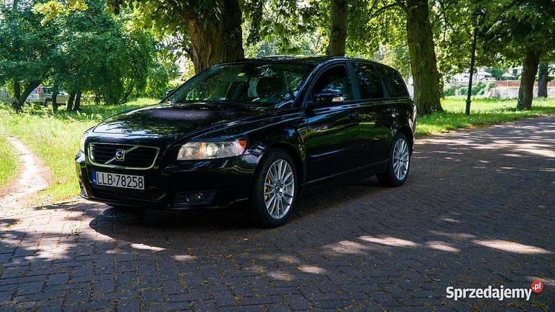 Czarny Używany 2008 Volvo V50 Kombi | 32 450 zł - Obraz 1/4