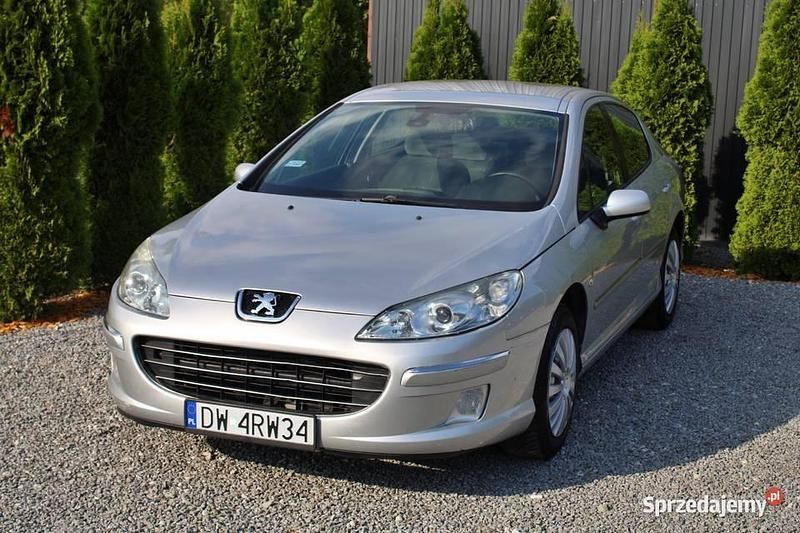 Srebrny Używany 2008 Peugeot 407 Sedan/Limuzyna | 7900 zł (Uczciwa cena) - Obraz 1/4