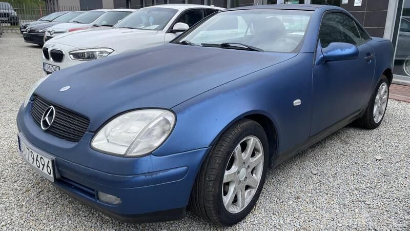 Używany Mercedes SLK200 136 KM (100 kW) 1998 Niebieski Kabriolet