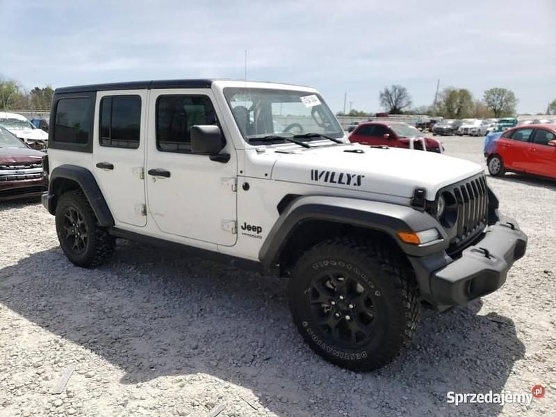 Używany Jeep Wrangler Unlimited Sport 2019 Biały SUV