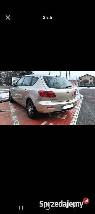 Używany Mazda 3 2004 Złoty Hatchback