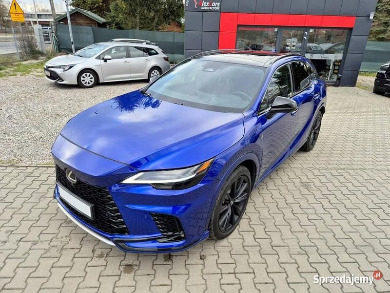 Niebieski Używany 2023 Lexus RX500h Sport Line SUV | 299 000 zł - Obraz 1/4