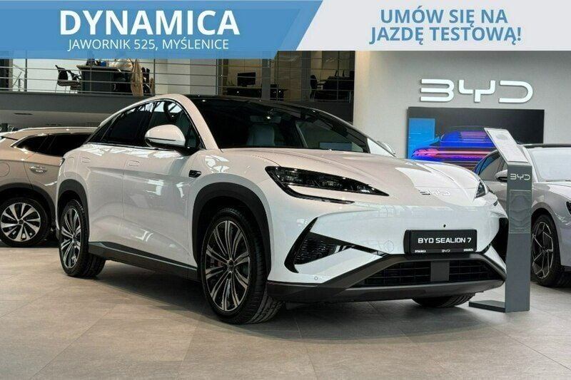 Biały (metalik) Nowe 2025 BYD Sealion 7 SUV | 239 900 zł - Obraz 1/3