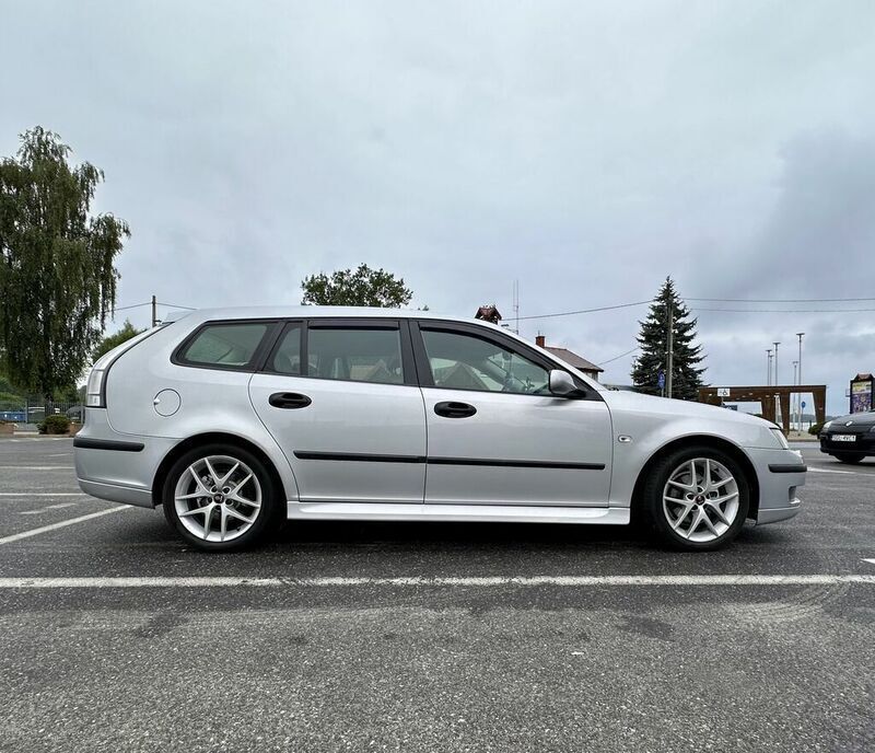 Srebrny Używany 2006 Saab 9-3 Anniversary Kombi | 14 500 zł - Obraz 1/4