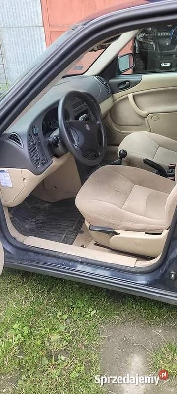Granatowy Używany 1999 Saab 9-3 Hatchback | 8000 zł - Obraz 1/4