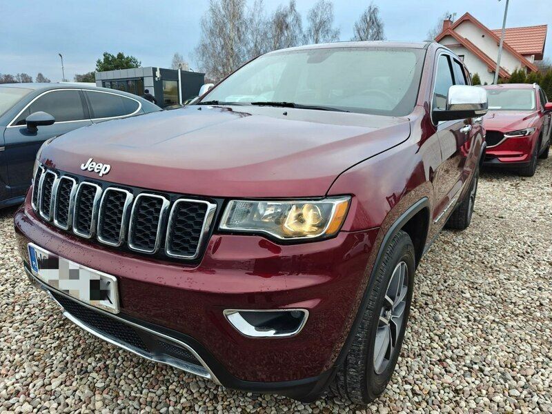Bordowy (metalik) Używany 2017 Jeep Grand Cherokee SUV | 85 900 zł (Dobra cena) - Obraz 1/4
