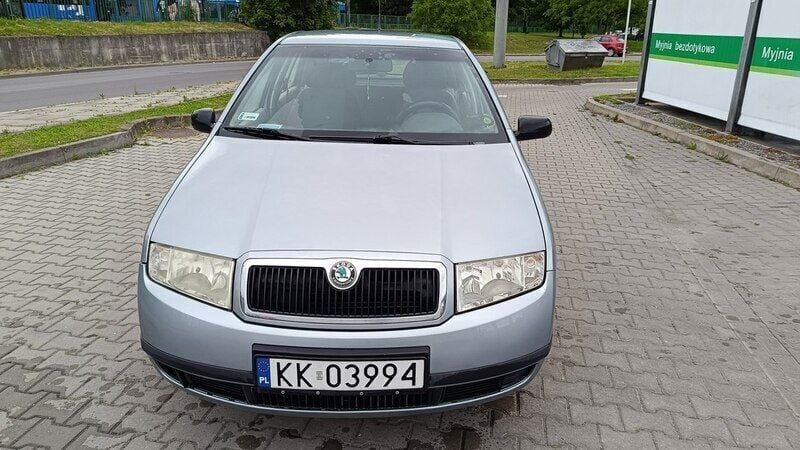 Niebieski (metalik) Używany 2002 Skoda Fabia Hatchback | 4200 zł (Dobra cena) - Obraz 1/4