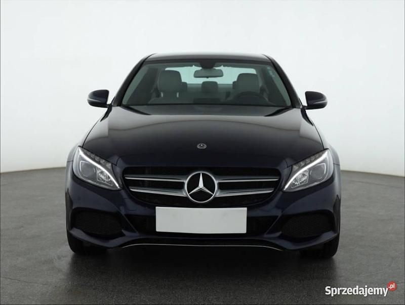 Niebieski Używany 2018 Mercedes C200 Sedan/Limuzyna | 91 999 zł (Uczciwa cena) - Obraz 1/4