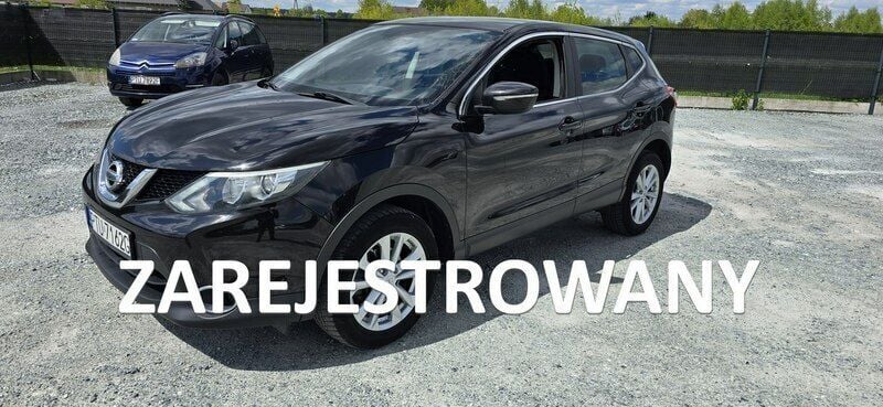 Czarny (metalik) Używany 2014 Nissan Qashqai SUV | 36 900 zł (Dobra cena) - Obraz 1/4