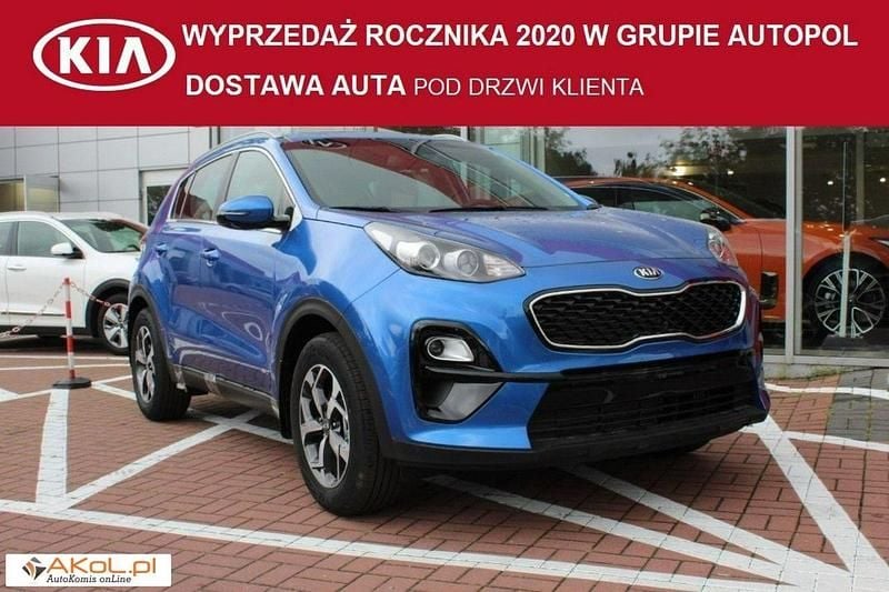 Używany Kia Sportage 177 KM (130 kW) 2020 Niebieski (metalik) SUV