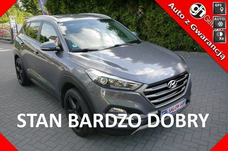 Szary (metalik) Używany 2016 Hyundai Tucson SUV | 63 900 zł (Dobra cena) - Obraz 1/4