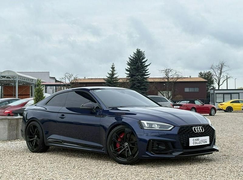 Niebieski Używany 2019 Audi RS5 Ambiente Coupe | 199 900 zł - Obraz 1/4