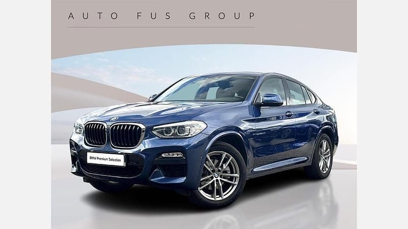 Phytonic blue metallic metalizowany Używany 2018 BMW X4 Shadowline SUV | 134 900 zł (Uczciwa cena) - Obraz 1/3