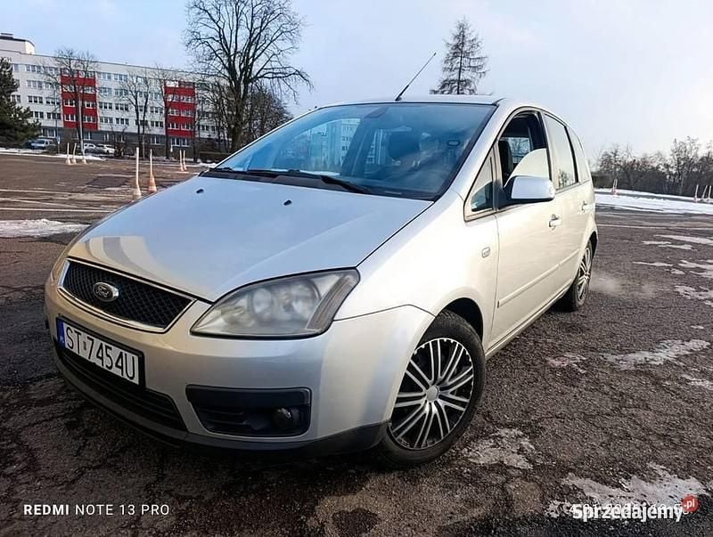 Srebrny Używany 2007 Ford C-MAX Minivan | 5400 zł (Super Cena) - Obraz 1/4
