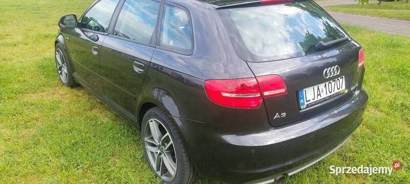 Używany Audi A3 S-Line 140 KM (102 kW) 2010 Czarny Sedan/Limuzyna