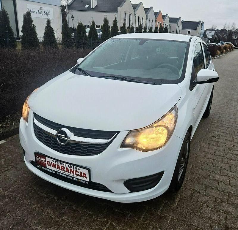 Używany Opel Karl 75 KM (55 kW) 2018 Biały Hatchback