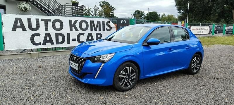 Niebieski Używany 2019 Peugeot 208 Hatchback | 50 500 zł (Dość drogi) - Obraz 1/4