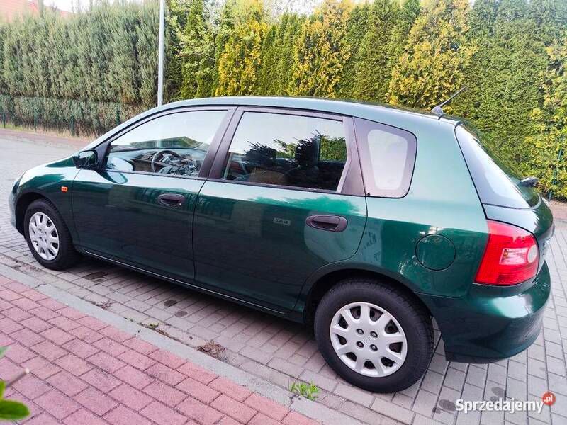 Zielony Używany 2001 Honda Civic Hatchback | 9500 zł (Drogi) - Obraz 1/4