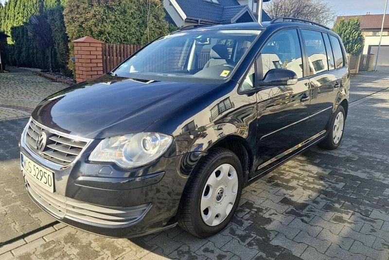 Używany VW Touran 105 KM (77 kW) 2008 Czarny Minivan