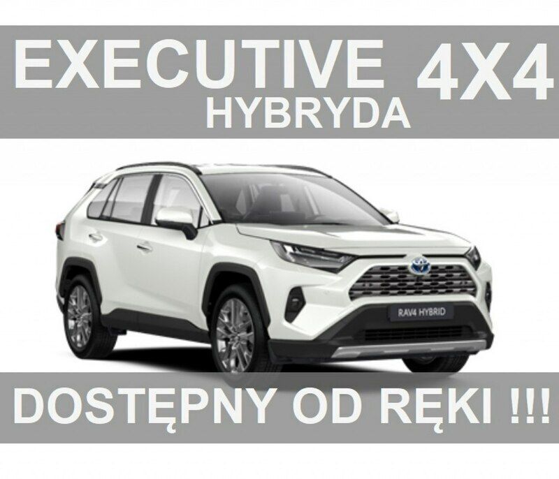 Biały Używany 2023 Toyota RAV4 Hybrid Executive SUV | 204 900 zł (Dość drogi) - Obraz 1/4