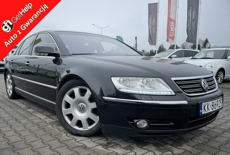 Grafitowy (metalik) Używany 2007 VW Phaeton Sedan/Limuzyna | 24 900 zł - Obraz 1/4