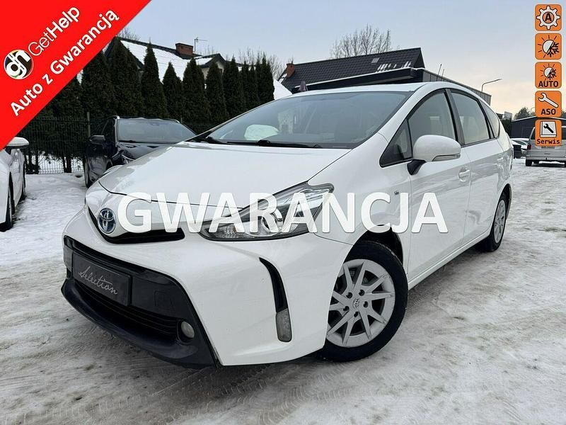 Biały Używany 2016 Toyota Prius+ Minivan | 42 900 zł - Obraz 1/4