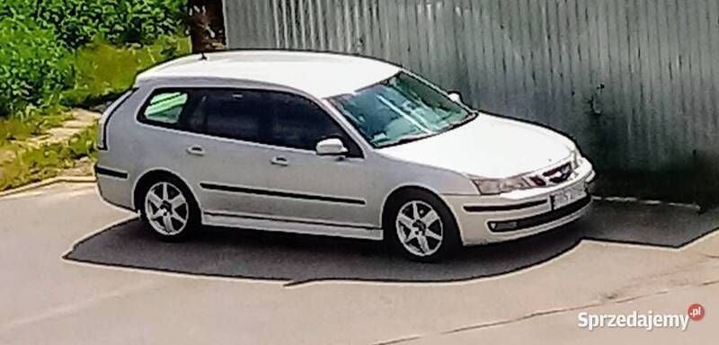 Używany Saab 9-3 Vector 2007 Srebrny Kombi
