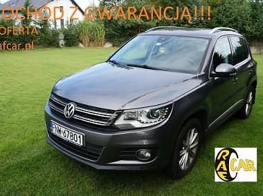 Szary Używany 2012 VW Tiguan SUV | 37 999 zł (Uczciwa cena) - Obraz 1/4