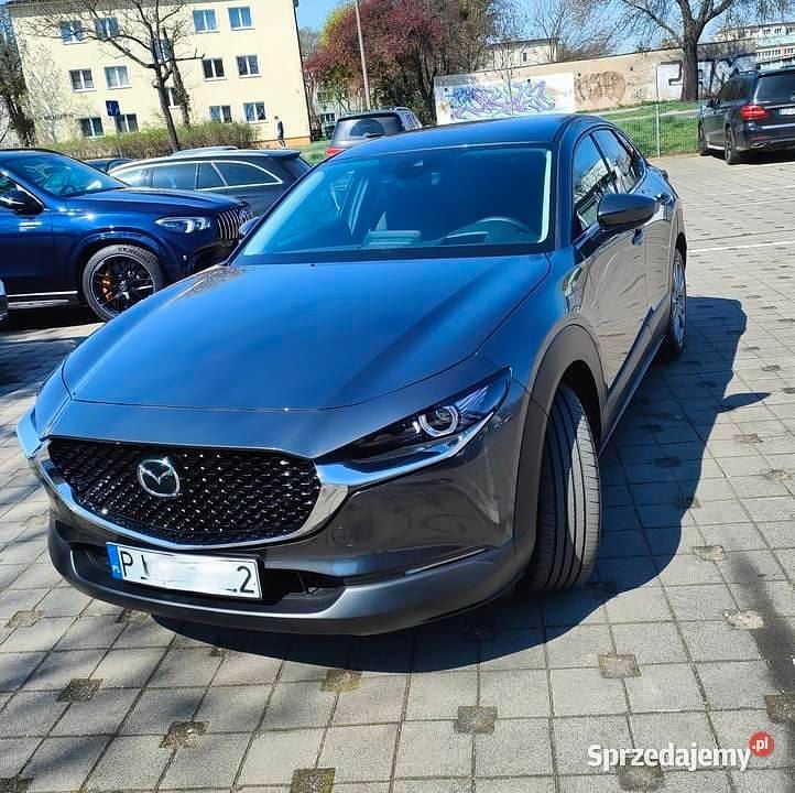 Szary Używany 2023 Mazda CX-30 SUV | 115 000 zł (Uczciwa cena) - Obraz 1/2