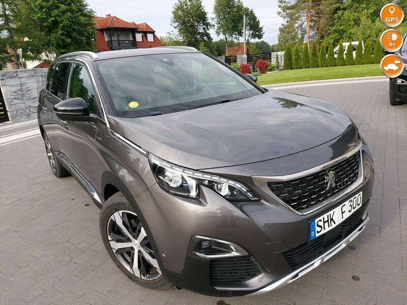 Czarny Używany 2018 Peugeot 5008 GTi Minivan | 84 800 zł (Uczciwa cena) - Obraz 1/4