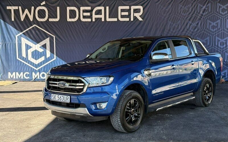 Niebieski (metalik) Używany 2021 Ford Ranger Pickup | 128 800 zł (Dość drogi) - Obraz 1/1