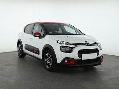 Biały Używany 2021 Citroën C3 PureTech Hatchback | 43 999 zł (Uczciwa cena) - Obraz 1/4