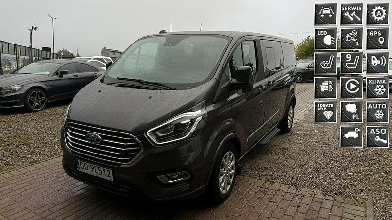 Szary Używany 2022 Ford Tourneo Minivan | 149 998 zł - Obraz 1/4
