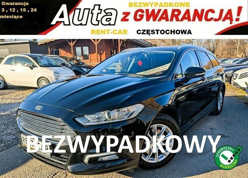 Czarny Używany 2015 Ford Mondeo Kombi | 40 900 zł (Uczciwa cena) - Obraz 1/4