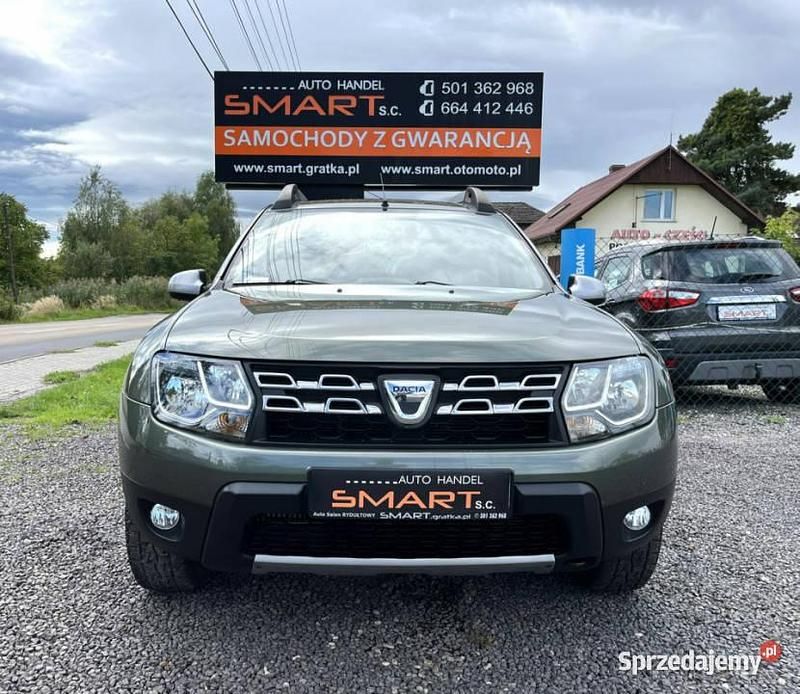 Zielony Używany 2014 Dacia Duster SUV | 32 900 zł (Uczciwa cena) - Obraz 1/4