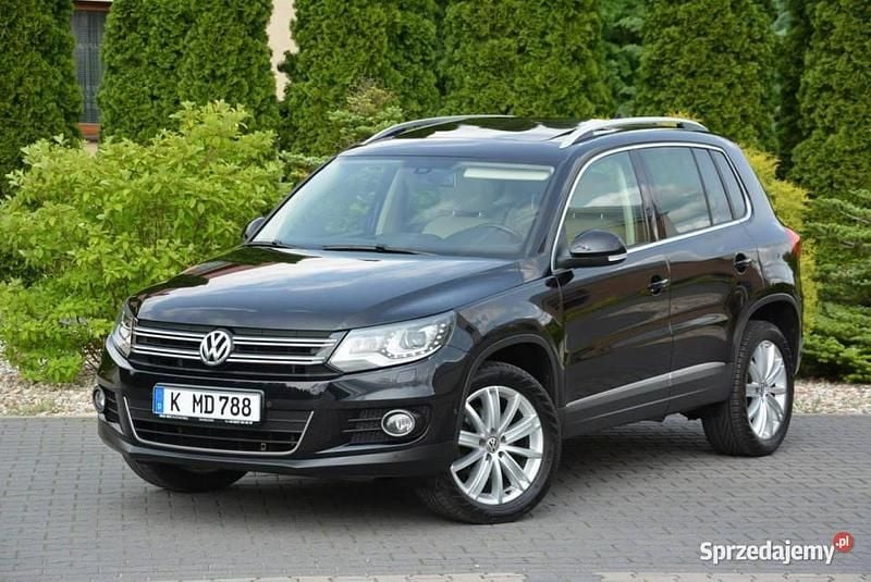 Czarny Używany 2013 VW Tiguan SUV | 46 900 zł (Dobra cena) - Obraz 1/4