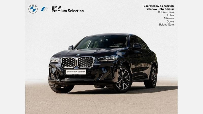 Czarny carbon m metalizowany Używany 2024 BMW X4 Shadowline SUV | 214 900 zł (Uczciwa cena) - Obraz 1/3