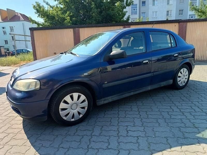 Niebieski Używany 2007 Opel Astra Hatchback | 4500 zł (Dobra cena) - Obraz 1/4