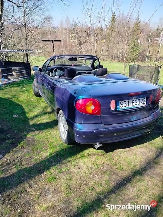 Granatowy Używany 2002 Renault Mégane Cabriolet Kabriolet | 3500 zł - Obraz 1/3