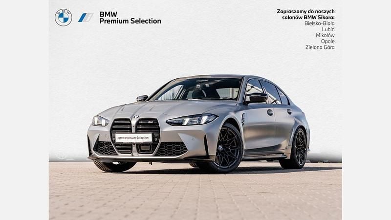 Używany BMW M3 Competition Edition 530 KM (389 kW) 2025 Frozen pure grey bmw individual metalizowany Sedan/Limuzyna