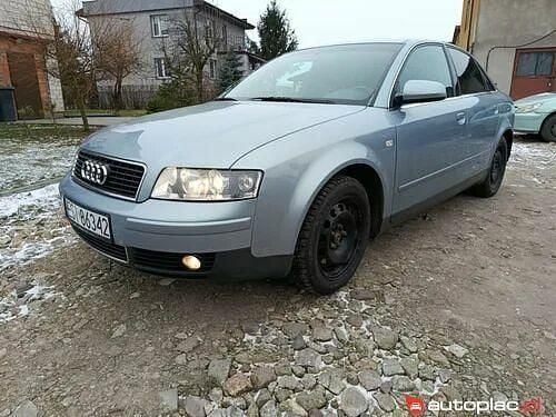 Niebieski Używany 2002 Audi A4 Sedan/Limuzyna | 9100 zł (Uczciwa cena) - Obraz 1/4