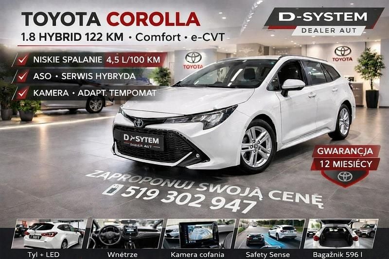 Używany Toyota Corolla 122 KM (89 kW) 2021 Biały Kombi