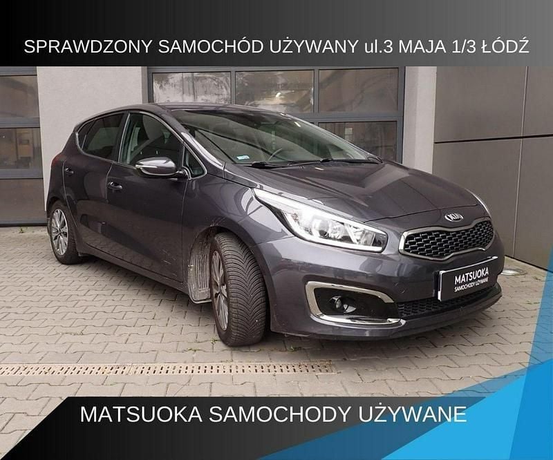 Szary (metalik) Używany 2018 Kia Ceed 2 Hatchback | 47 900 zł (Uczciwa cena) - Obraz 1/4