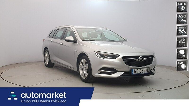 Srebrny Używany 2020 Opel Insignia Innovation Kombi | 53 850 zł (Uczciwa cena) - Obraz 1/4
