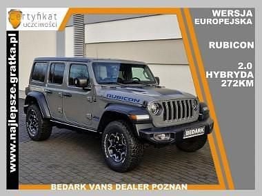 Szary Używany 2022 Jeep Wrangler Rubicon SUV | 199 900 zł (Super Cena) - Obraz 1/4
