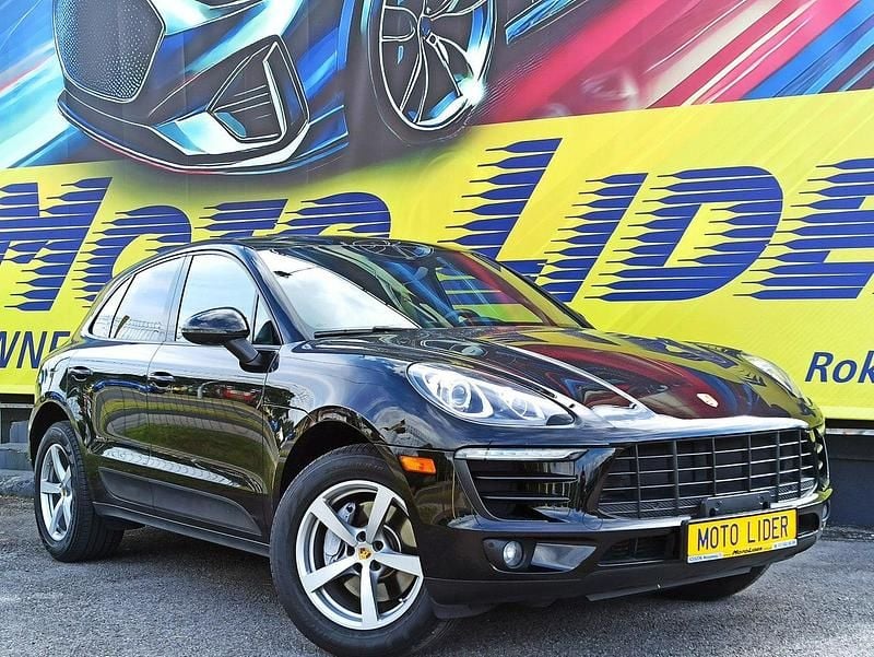 Czarny Używany 2017 Porsche Macan SUV | 138 500 zł (Dobra cena) - Obraz 1/4