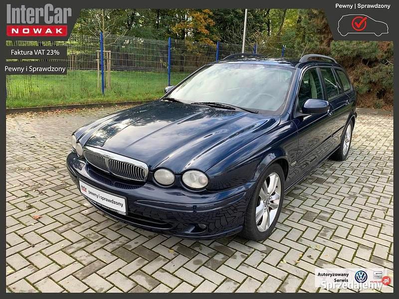 Granatowy Używany 2007 Jaguar X-type Kombi | 16 900 zł - Obraz 1/4