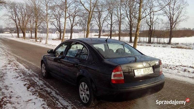 Używany Skoda Superb 2008 Czarny Sedan/Limuzyna