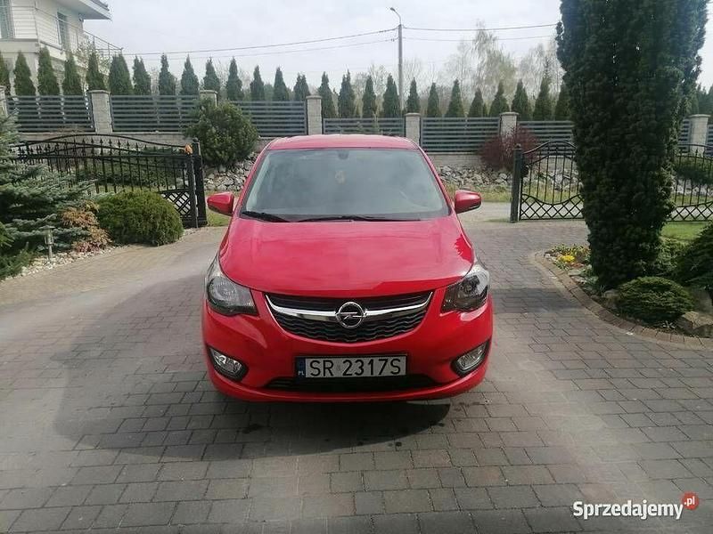 Używany Opel Karl 75 KM (55 kW) 2017 Czerwony Hatchback