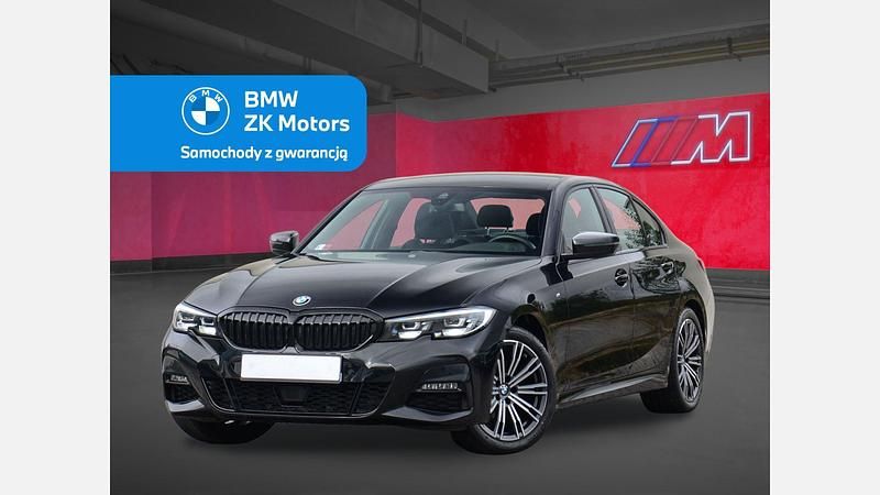 Czarny szafir metalizowany Używany 2020 BMW 318 Shadowline Sedan/Limuzyna | 109 900 zł (Uczciwa cena) - Obraz 1/3